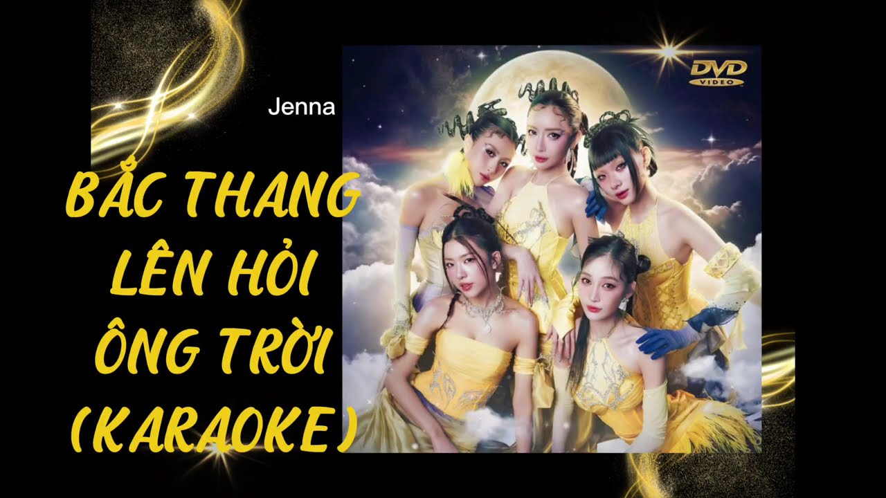 BẮC THANG LÊN HỎI ÔNG TRỜI KARAOKE (beat gốc - backtrack) - Em xinh say hi