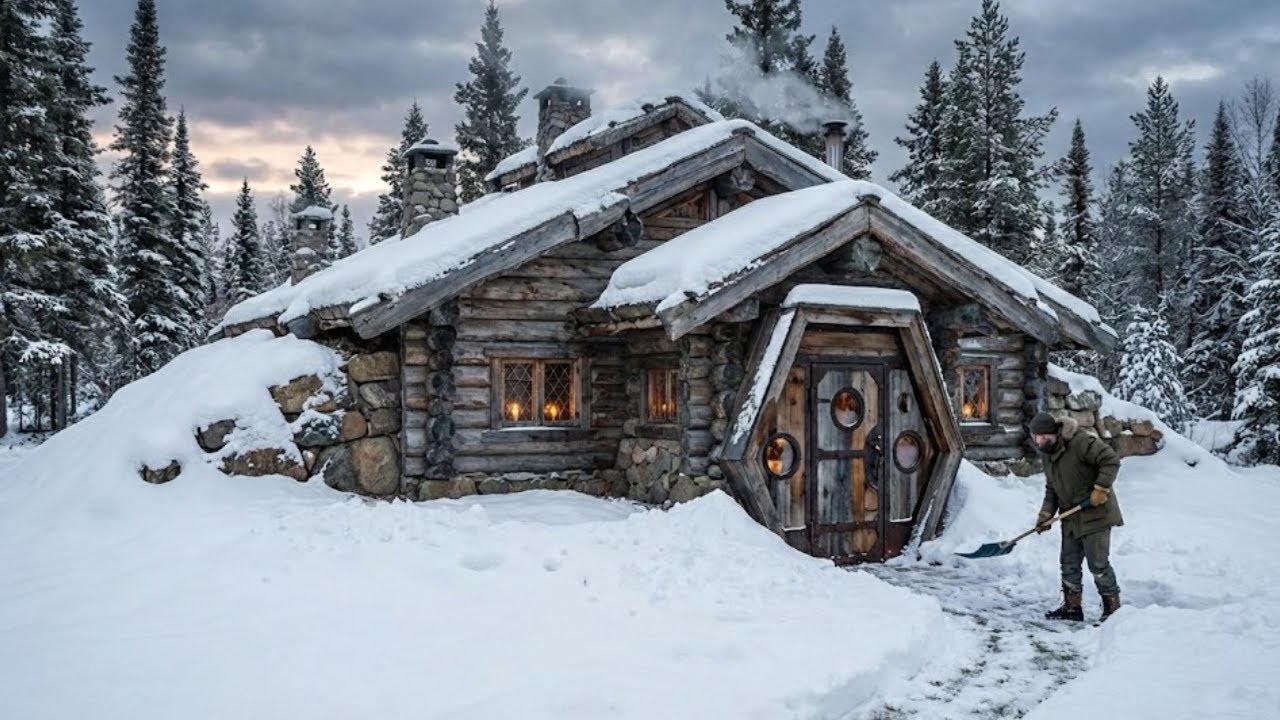 Settlers Scoffed When He Designed an Earth-Banked Lodge — Until It Held 48° Heat While Theirs Froze