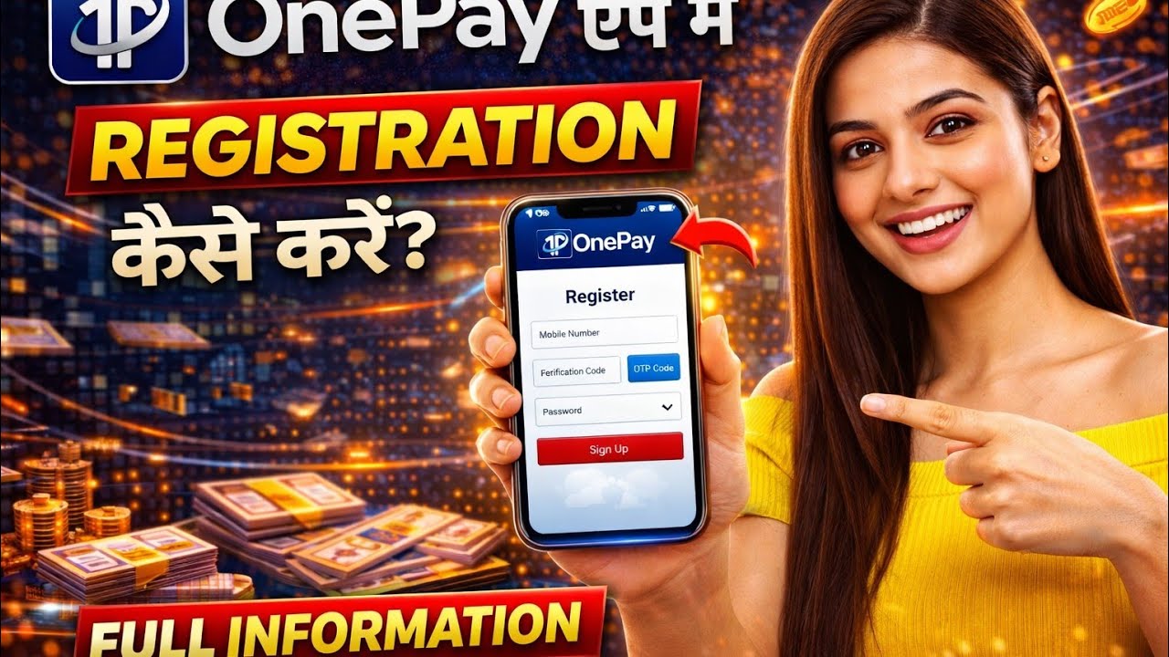 OnePay Registration Kaise Kare? 🔥 Full Process Step by Step (2026)