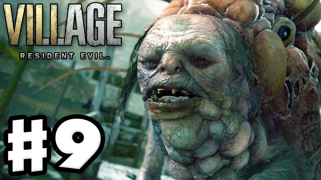 Resident Evil Village - Gameplay Walkthrough Part 9 - Moreau Boss Fight! (Resident Evil 8)