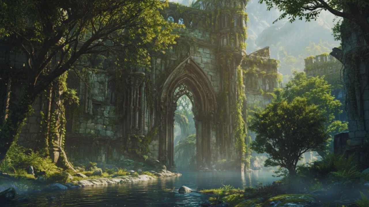 Whispers in the Ruins | Celtic Medieval Fantasy Music for Calm & Sleep