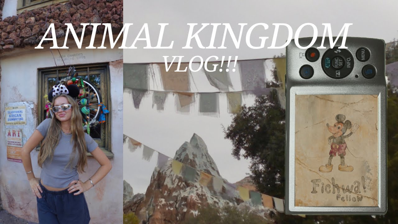 hotel check in & day at disney’s animal kingdom! 𓃰