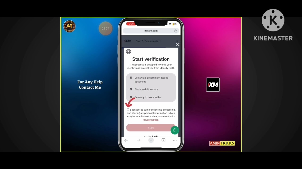 XM Kyc Verify Full Process