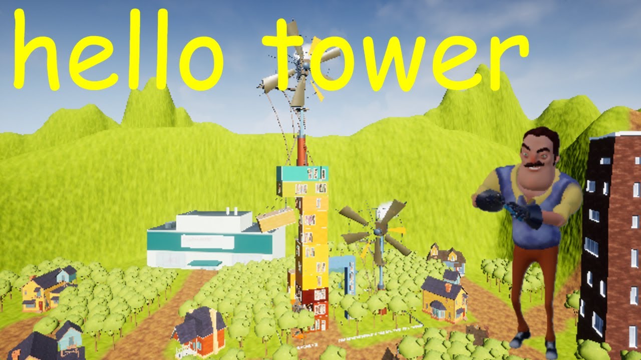 Hello Neighbor  mod hello tower