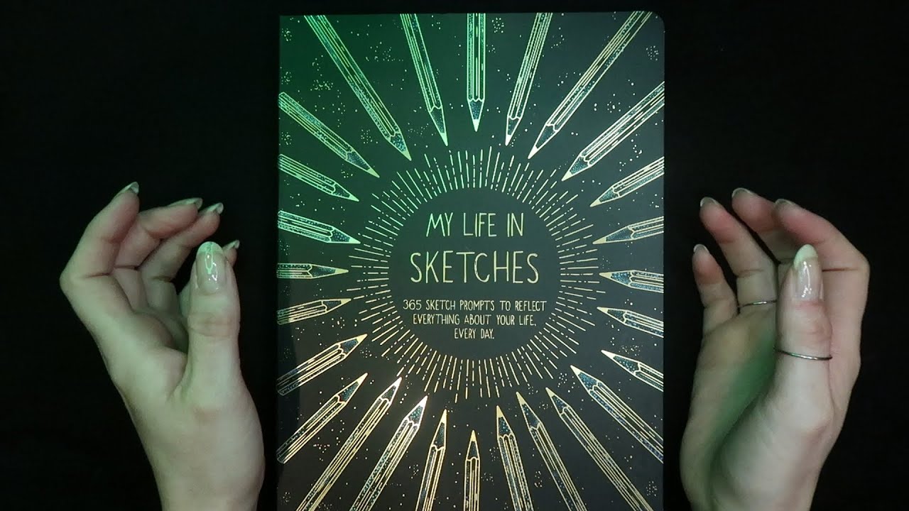 ASMR Relaxing Drawing & Doodles Ramble to lull you to sleep 😴 ⭐ Tapping ⭐ Scratching