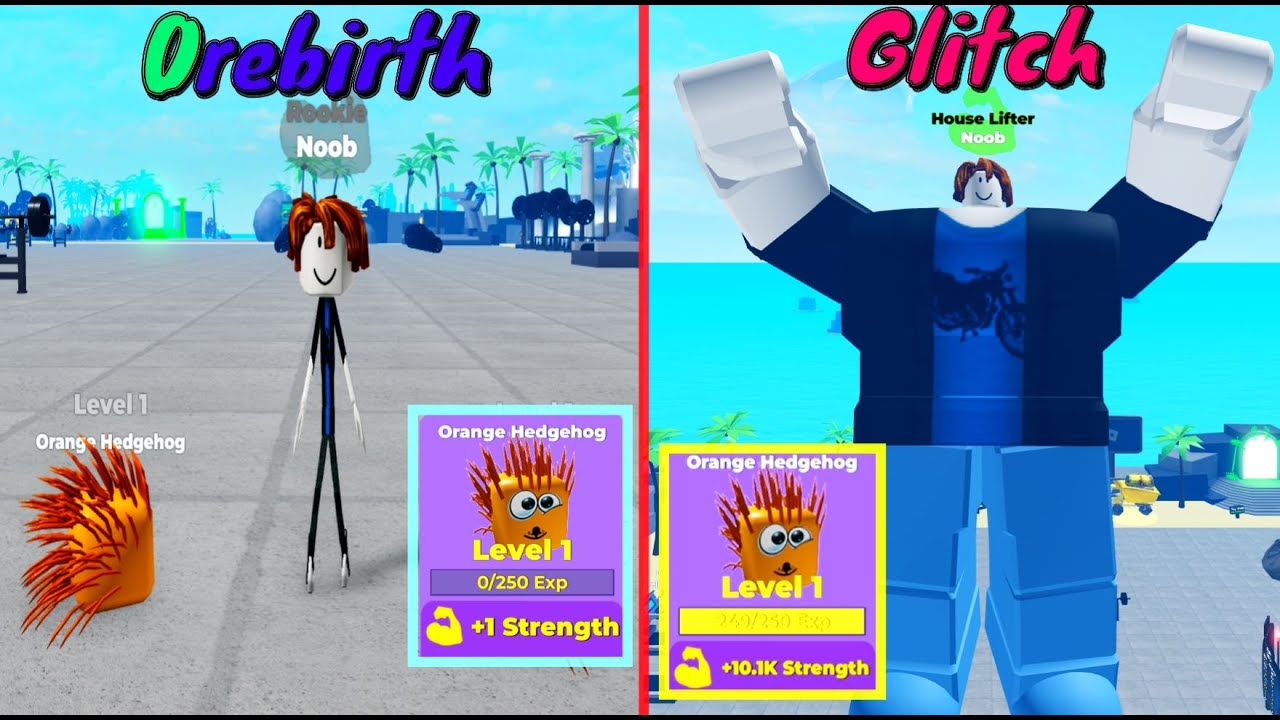 Muscle legend glitch pet with 0 rebirth