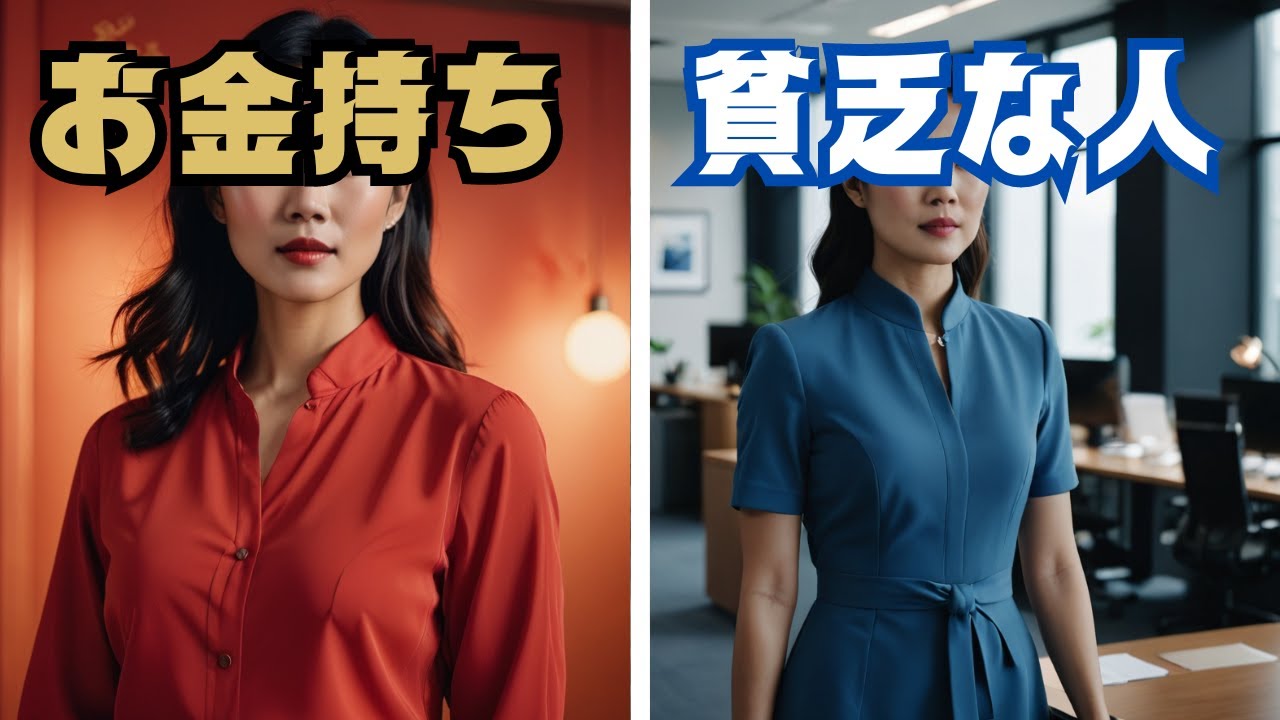 【風水】 服の色の使い方がこんなに違う！お金持ちと貧乏な人の違い 5選
