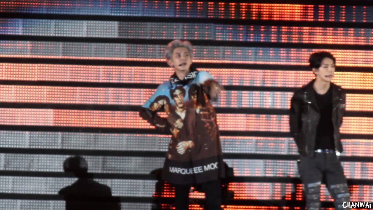 150523 Call Me Baby + Talk + Growl (Chanyeol Focus) - Dream Concert 2015