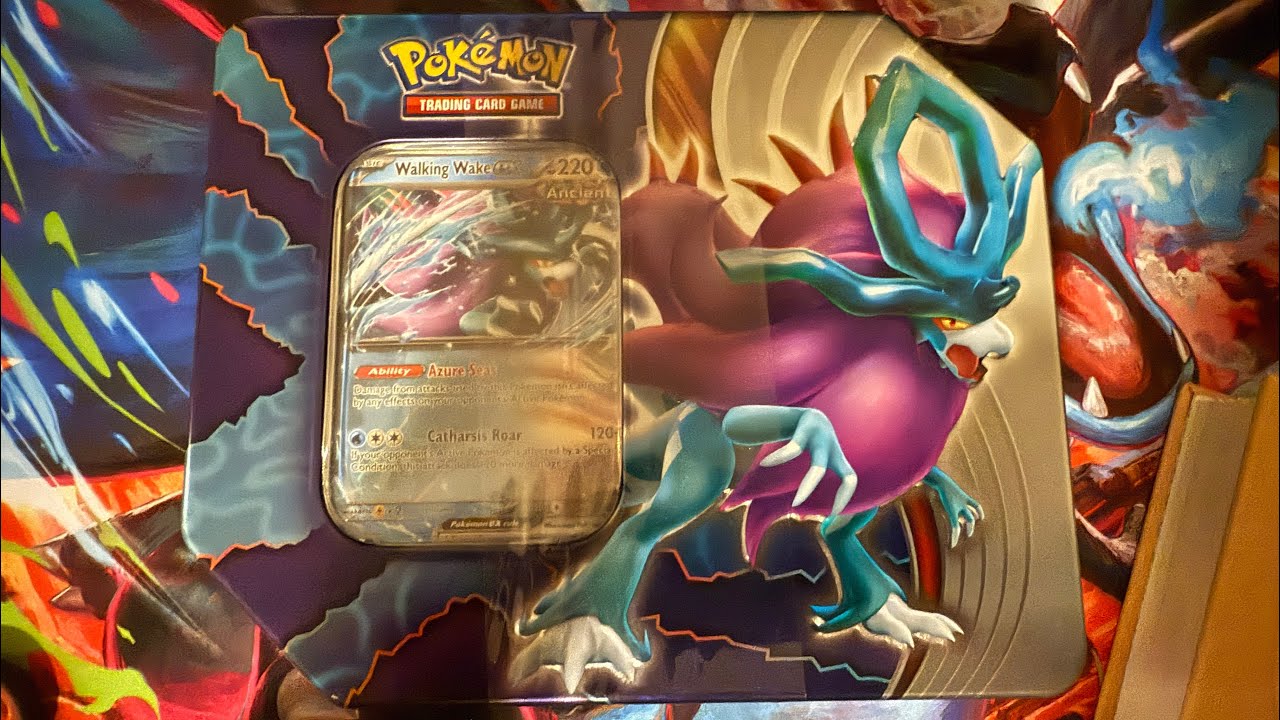 ASMR Two Pokemon Tin Opening