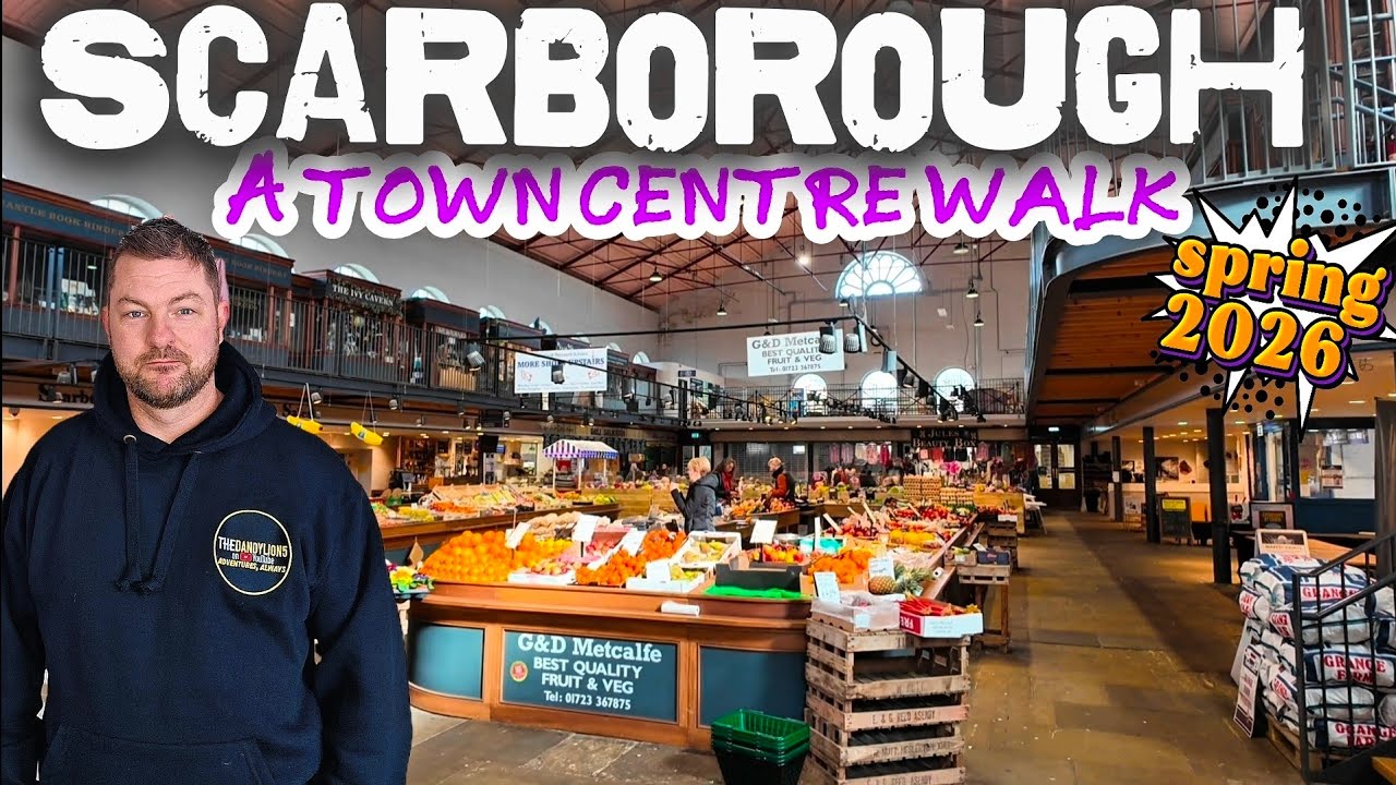 Scarborough TOWN CENTRE Walk - What's HAPPENING in Scarborough? 