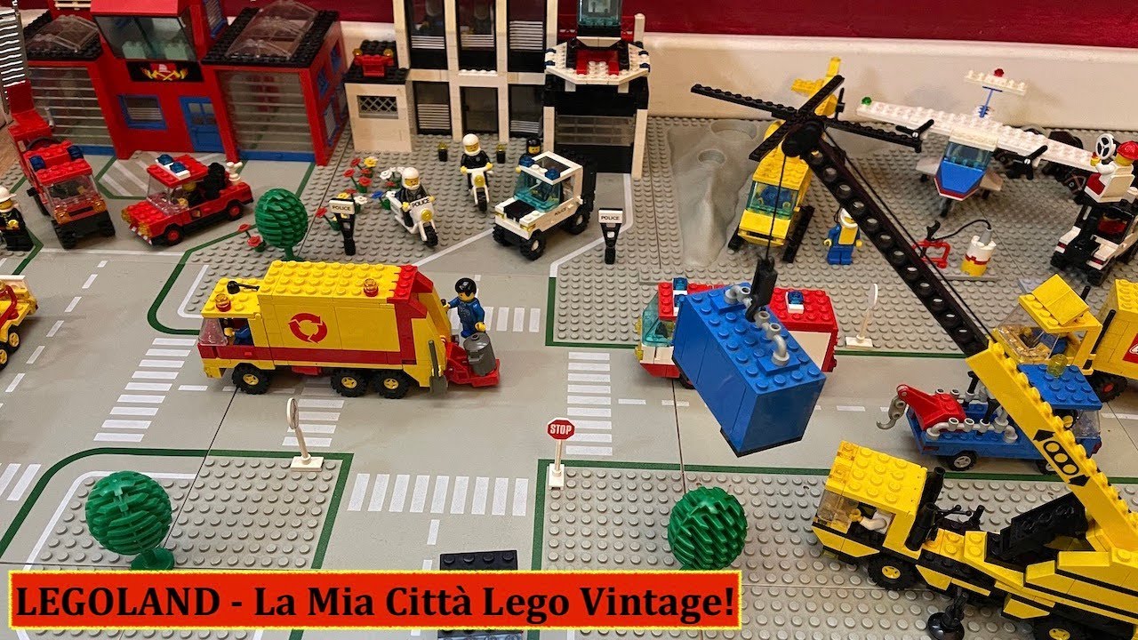 LEGOLAND - La Mia Città Lego Vintage!