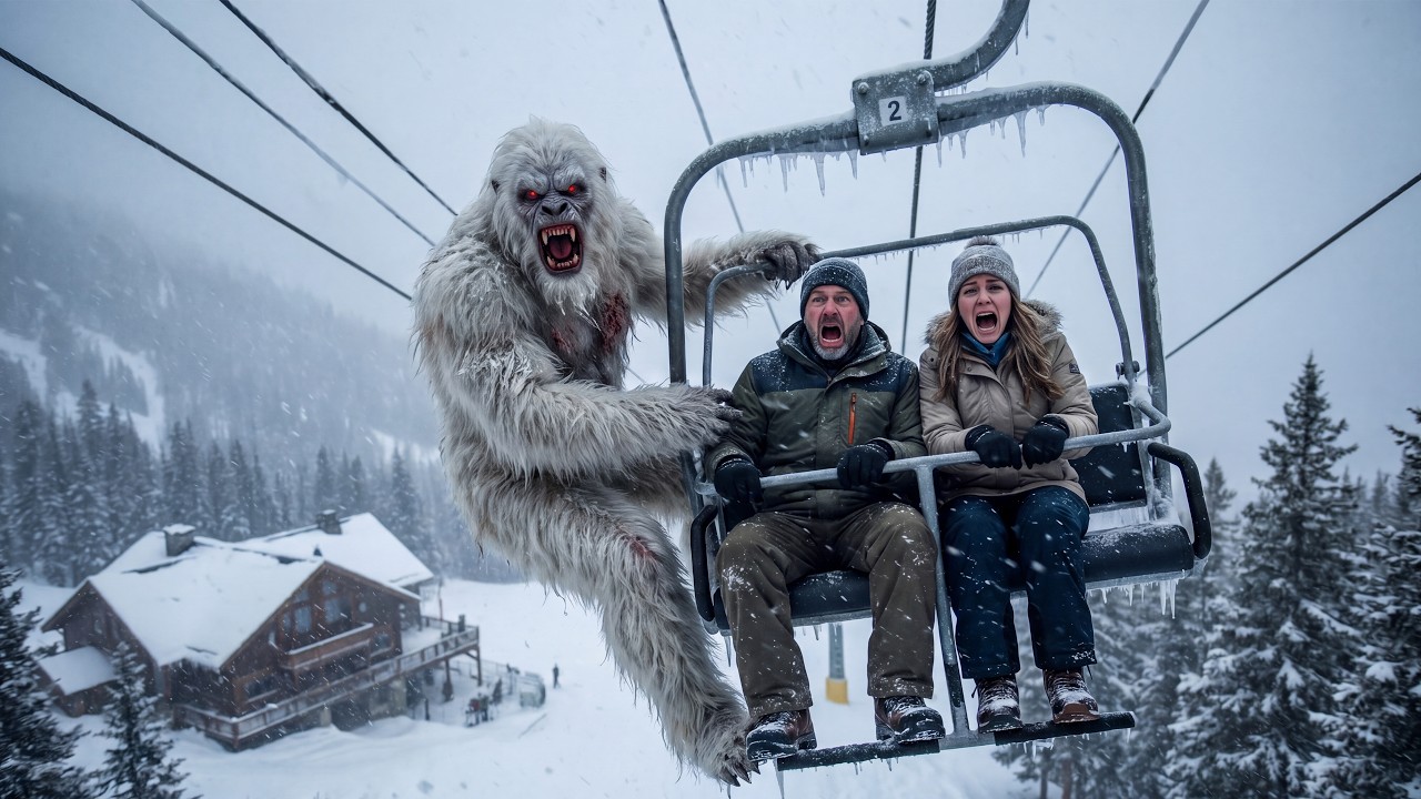 Clint Walker | Monster Horror  | A Deadly Beast Hunts In The Snow 🎬4K