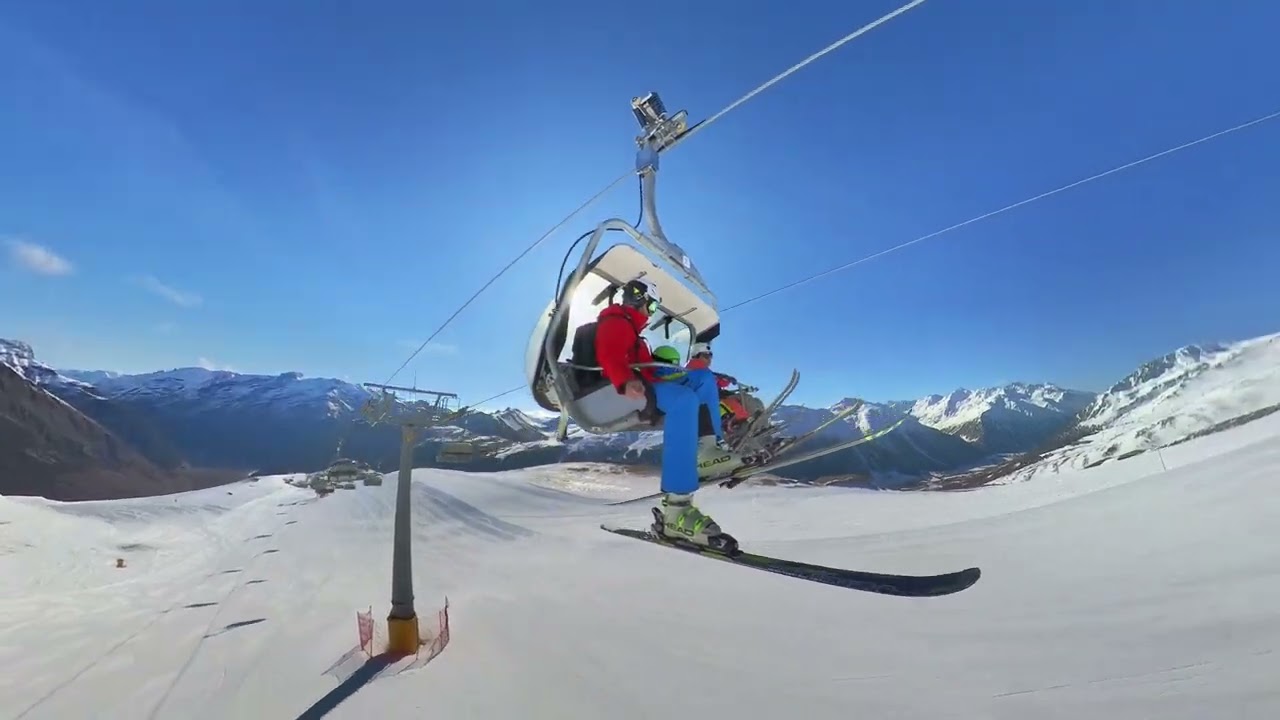 Livigno skiing - April 2023