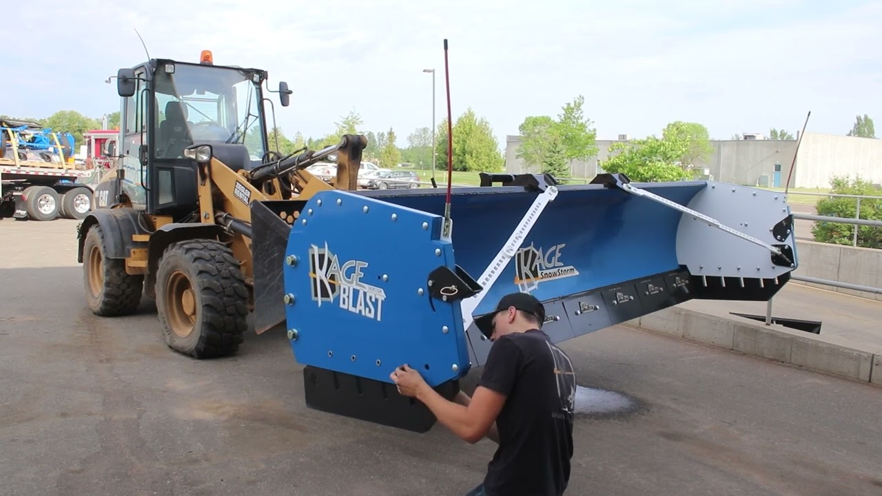 How to Change Floating Poly Skids on a KAGE SnowStorm Blast Snow Pusher