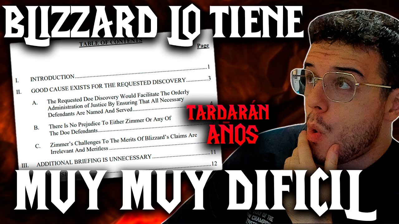 2&ordm; PARTE DEMANDA DE BLIZZARD A TURTLE WOW⚠️ ES UN PROCESO DE 2 A 4 A&Ntilde;OS | MUCHAMIEL