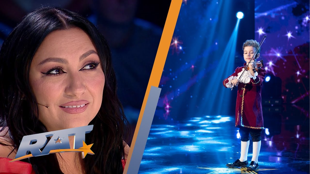 Cezar Moldovanu, 4 de DA pentru o interpretare impecabilă la vioară | Românii Au Talent S14