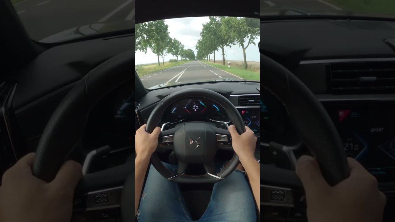 DS9 E-TENSE 0-100 km/h #cardrive #automobile #speed #car #pov  #top #performance #dsautomobiles