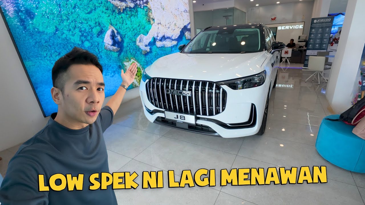 KERETA JAECOO YANG TELAH DILUPAI | Jom raba Jaecoo J8 spek 2WD