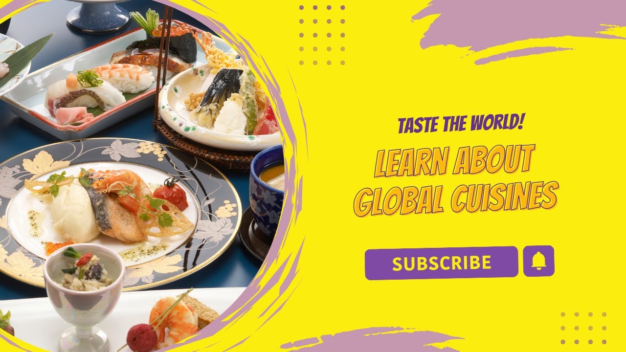 Taste the World! Fun Food Adventure for Kids 🍕🍣🥑 | Learn About Global Cuisines