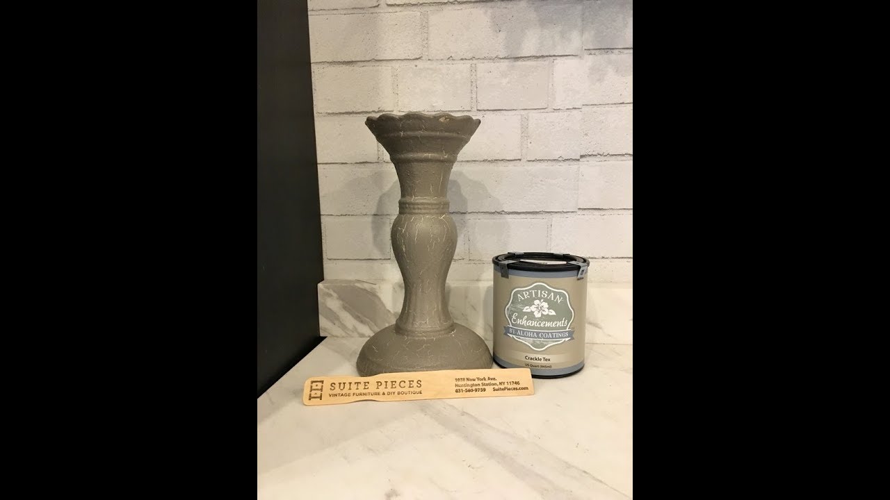 Как создать потрескавшуюся или текстурированную отделку с помощью Artisan Enhancements Crackle Tex!