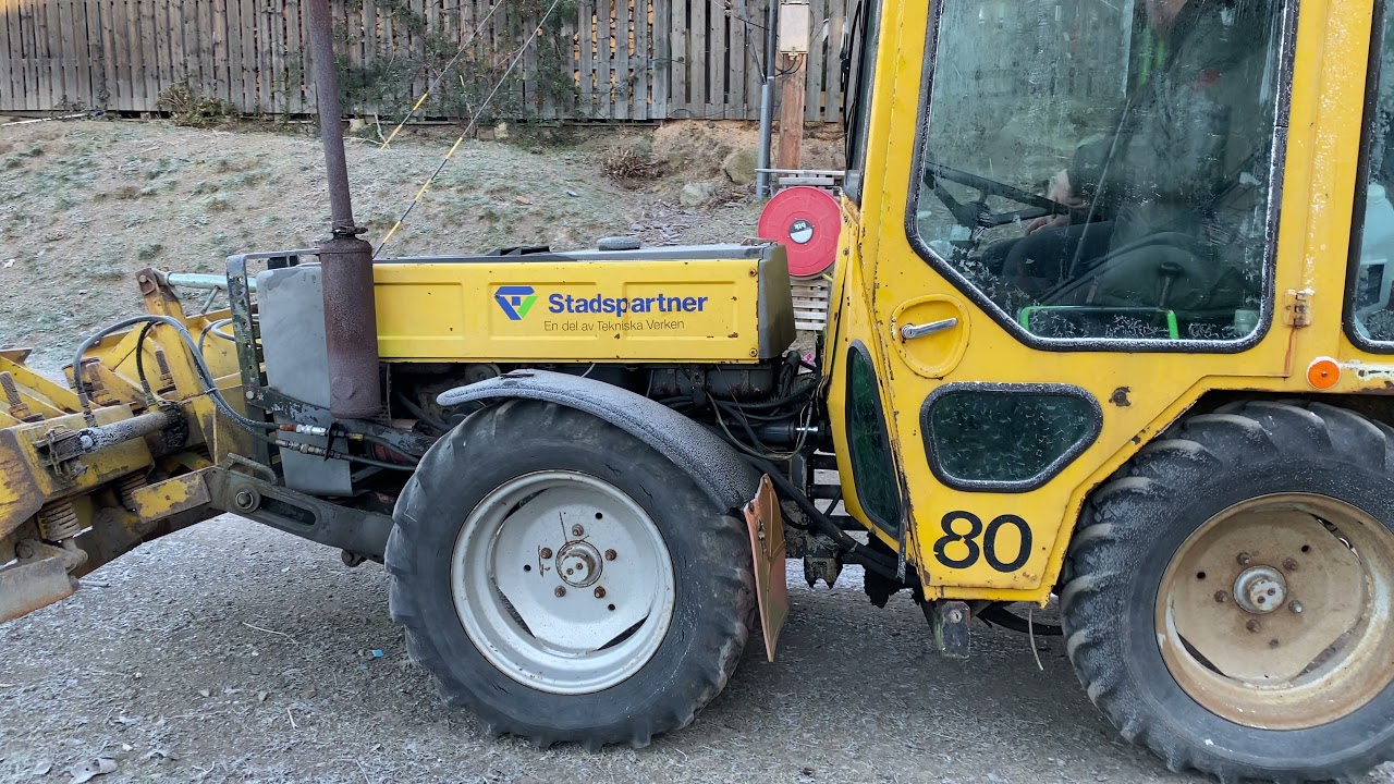 Midjestyrd Holder A40 med vikplog