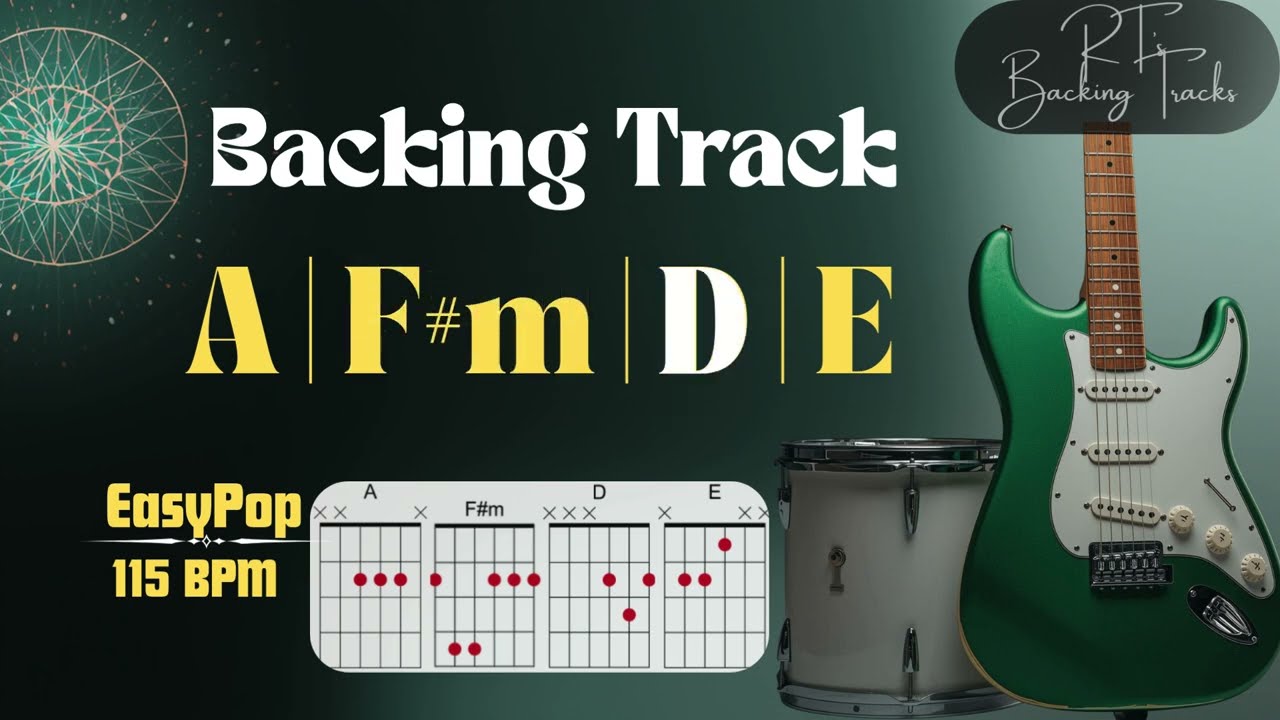 EasyPop BACKING TRACK A Major