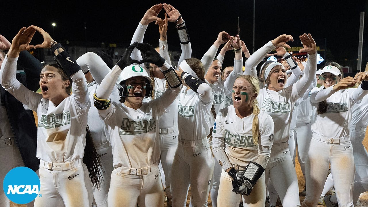 Oregon hits stunning walk-off home run to clinch softball regionals