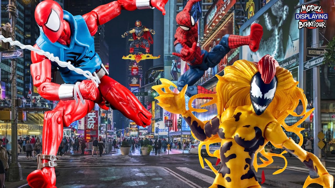 How to build the Ultimate 90's Marvel Legends Spider-Man display!