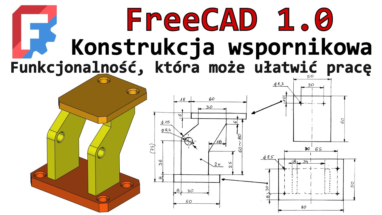 [446] FreeCAD 1.0 - ta funkcjonalność może być przydatna - kurs FreeCAD po polsku - poradnik PL