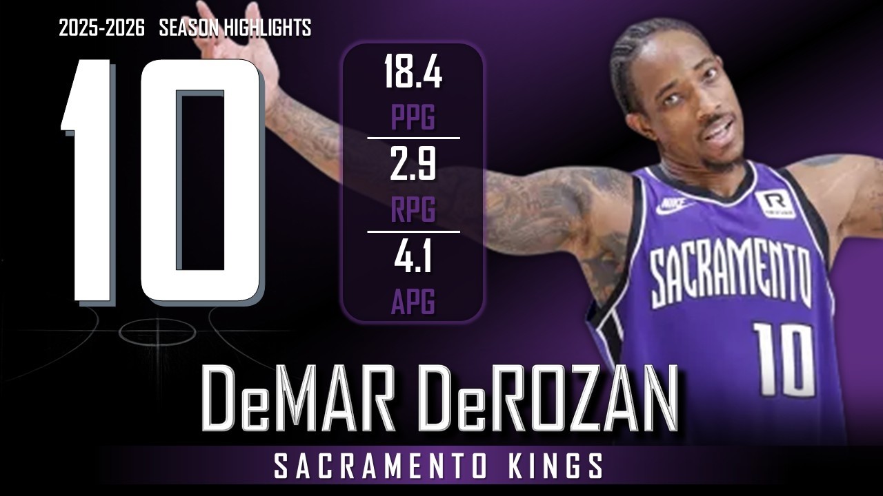 DeMar DeRozan || 2025-2026 Sacramento Kings Highlights