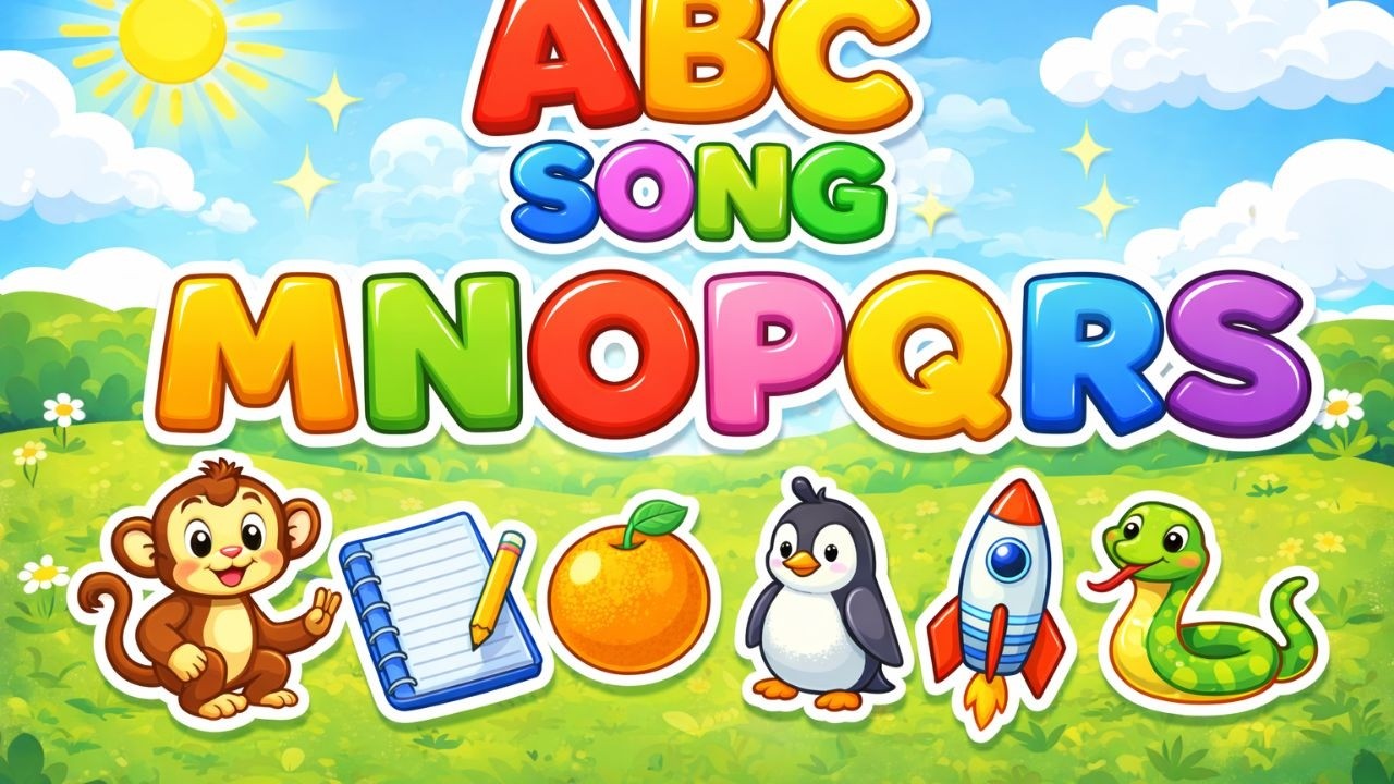 Learn Alphabet Letters MNOPQRS 🟡 (NO MUSIC) | M N O P Q R S for Kids | Mrs Banana