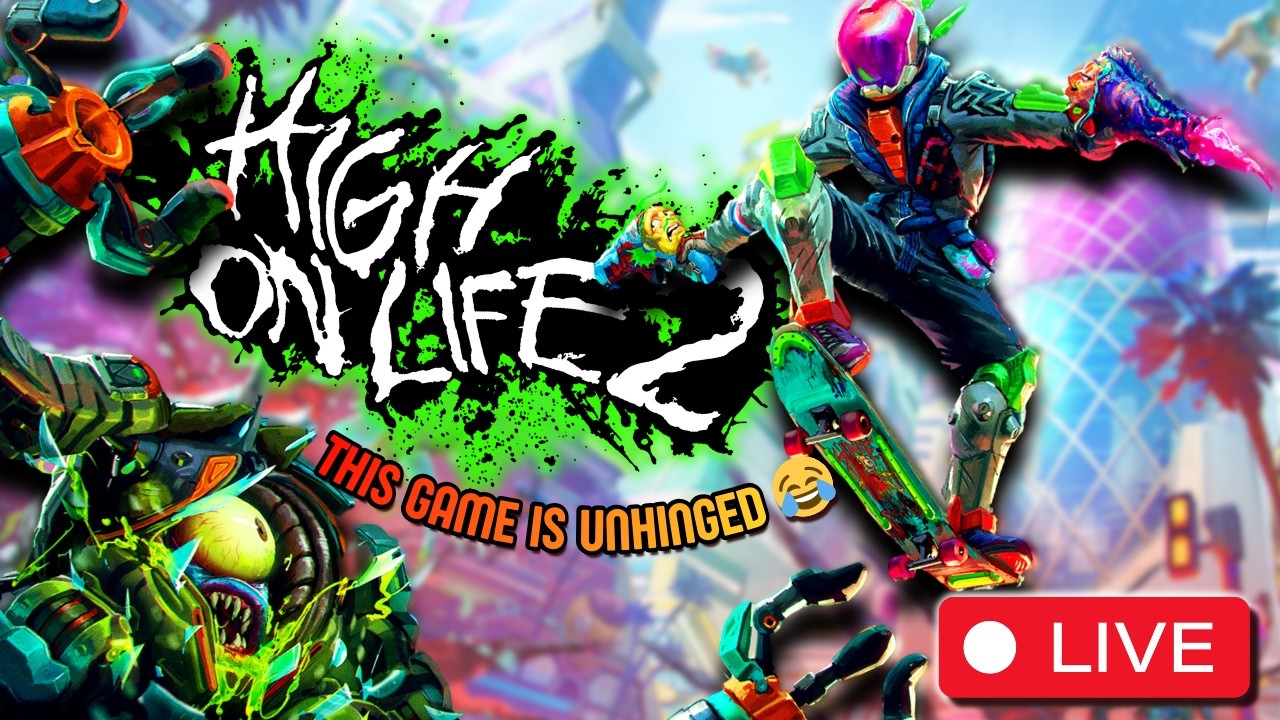 HIGH ON LIFE 2 Gameplay LIVE – THIS  GAME IS UNHINGED! 🫣