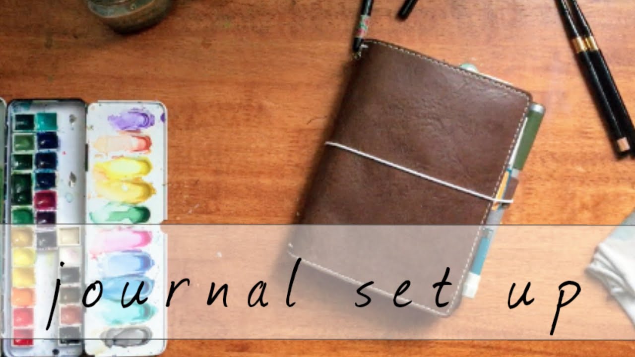 Planner Set up | Travelers Notebook | Journal | Art Journal