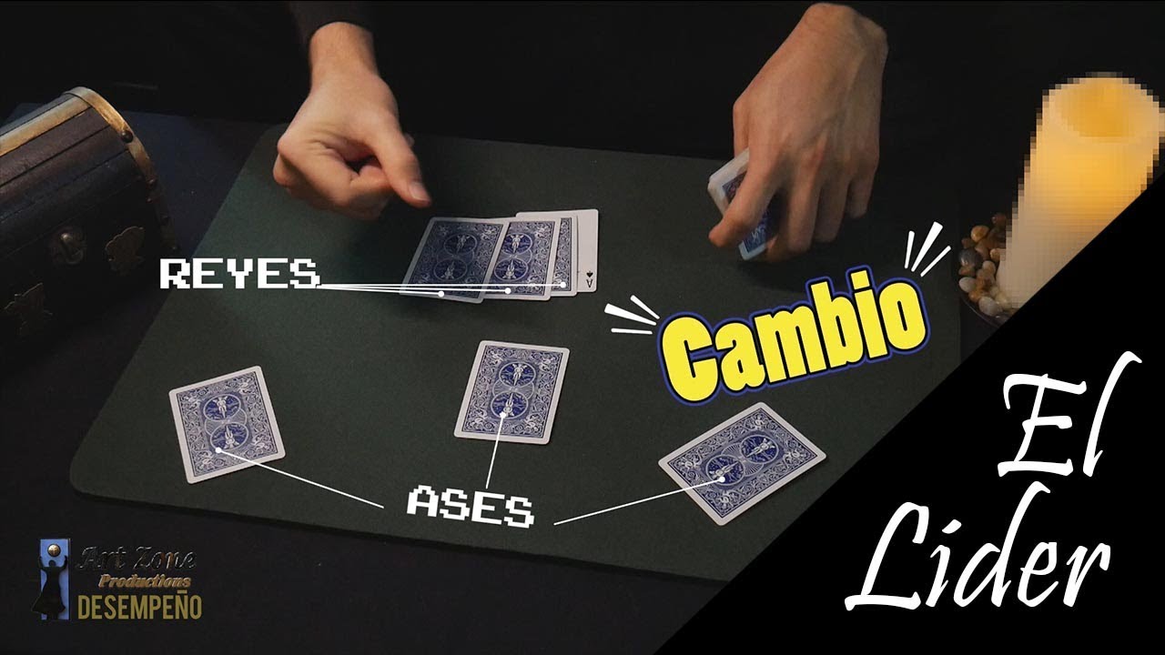 Facil truco con cartas - El Lider