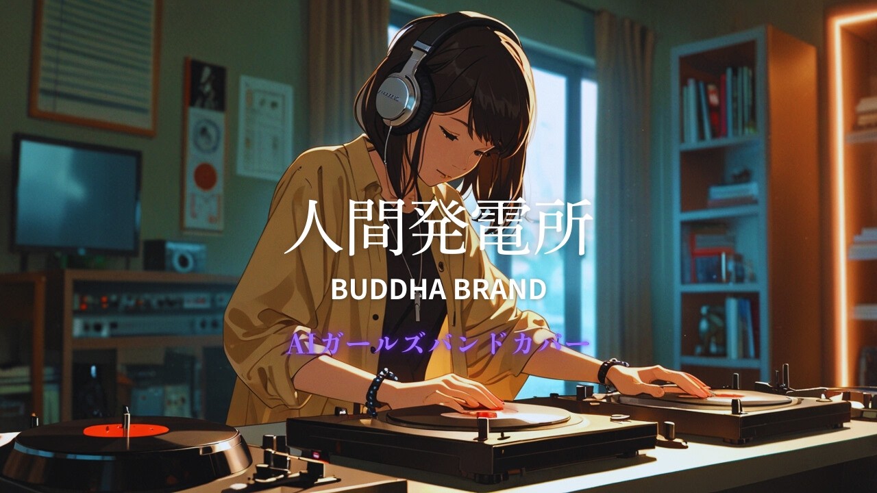 人間発電所 - BUDDHA BRAND 架空ガールズバンドカバー | AIアレンジ