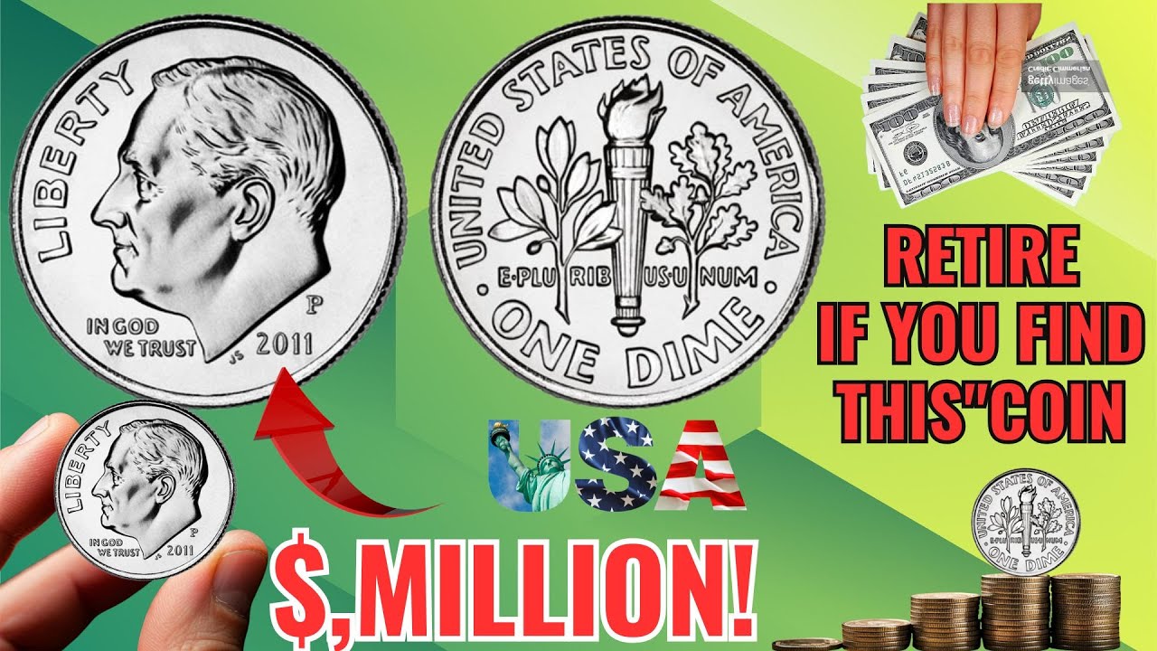 2011 P One Dime Worth Thousands? Rare Errors You Need to See!
