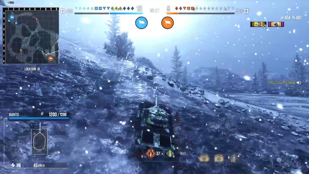 World of Tanks: Live at 12-Dead by 5 past with the CrippledCowboy