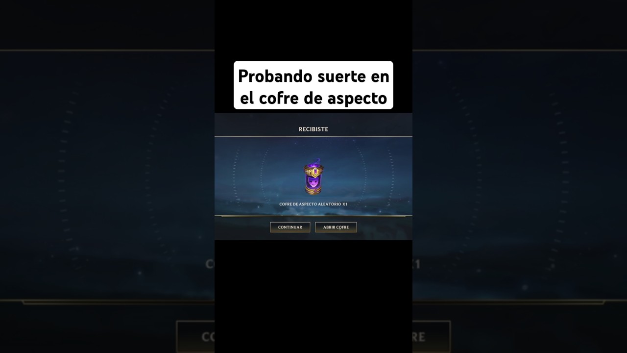 Abrimos un cofre de aspecto en Wild Rift. &iquest;Saldr&aacute; algo bueno? #leagueoflegends #wildrift