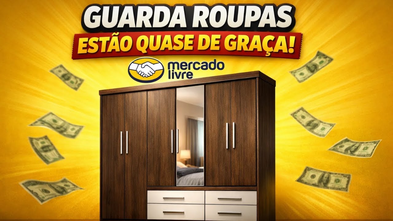 👕 Guarda Roupa Barato no Mercado Livre | Promoção de Guarda Roupa Mercado Livre | Melhores Ofertas