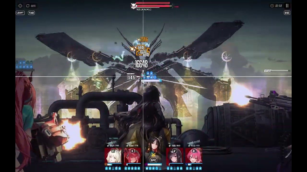 니케 하드 지즈 40-36 / Nikke Hard 40-36 ZIZ / 1590K / Lv.572