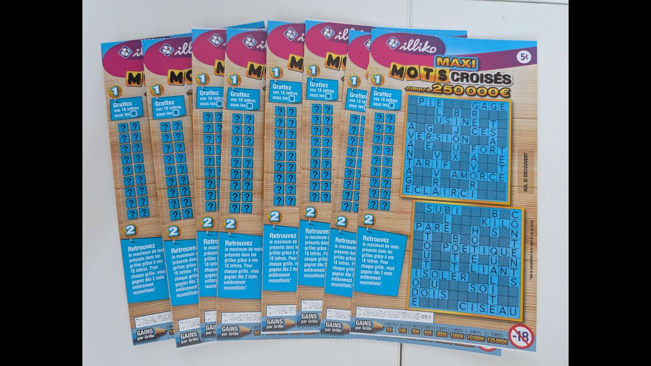 🍀🤞jeu de grattage FDJ 🤞🍀 🥺🥺🥺 objectif 200 euros au maxi mots crois&eacute;s chapitre 128