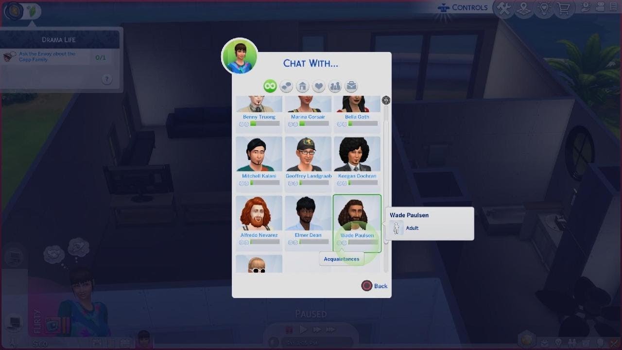 Why won't April eat?  -The Sims 4