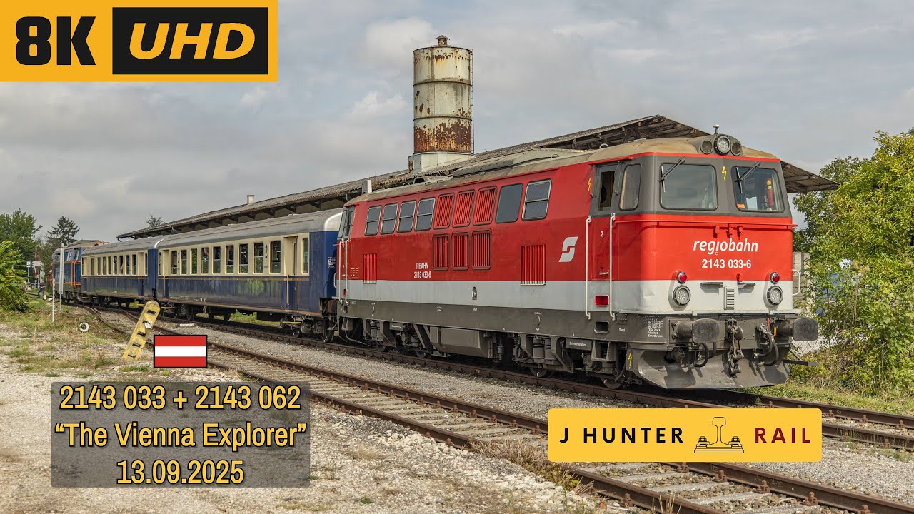 [8K] 13.09.25 | Branch Line Society/Regiobahn 'The Vienna Explorer'