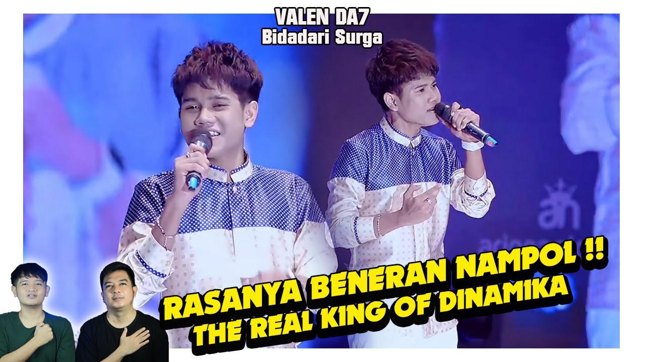 Penjiwaannya bikin meleleh. Valen Bidadari surga. Siapa tuh bidadarinya?