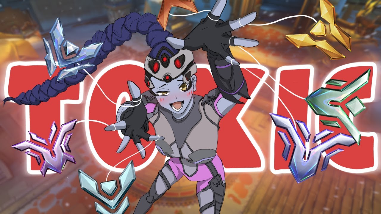 I tried being TOXIC for a day in OVERWATCH