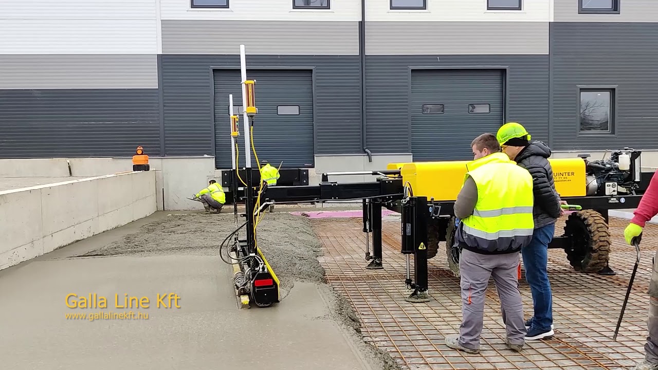 Lejtos Beton Laser Screed