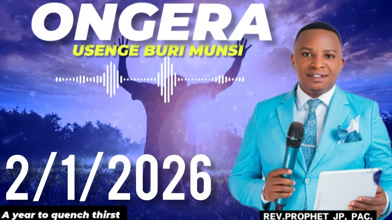 Day 2 pray again //REV.PROPHET JP, PAC// A year to quench thirst (umwaka wo gushira inyota)