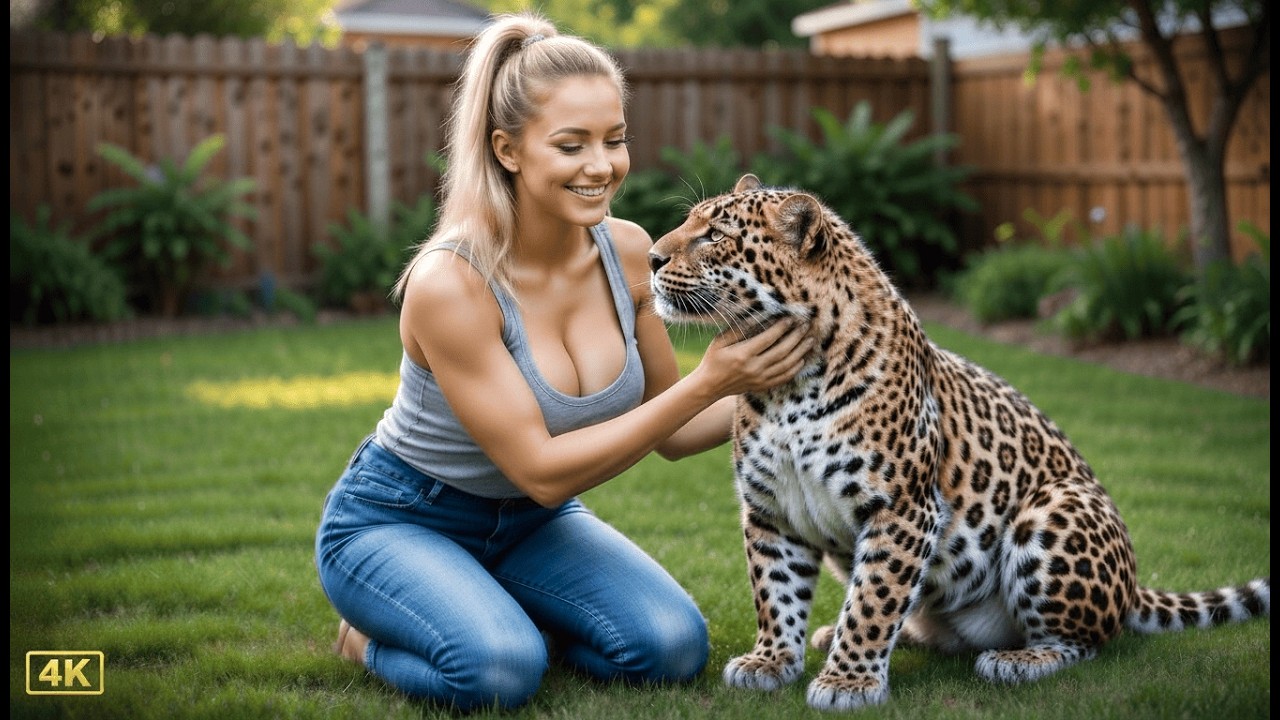 She Saved a Dying Leopard Cub… Then Raised It as Her Own  Emotional Animal Rescue Story