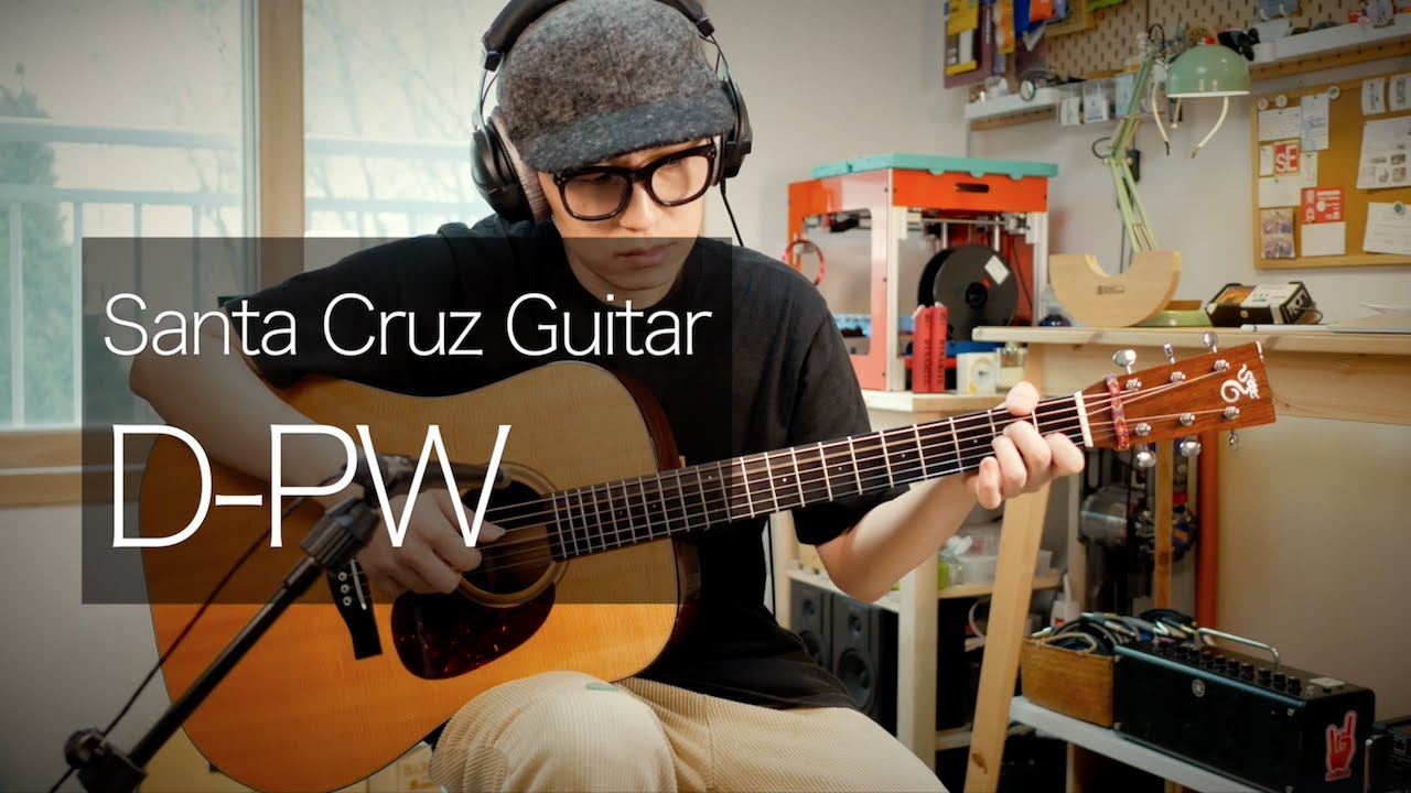 산타크루즈 기타 D-PW / Santa Cruz Guitar D-PW / sound sample by JoiL 조일건