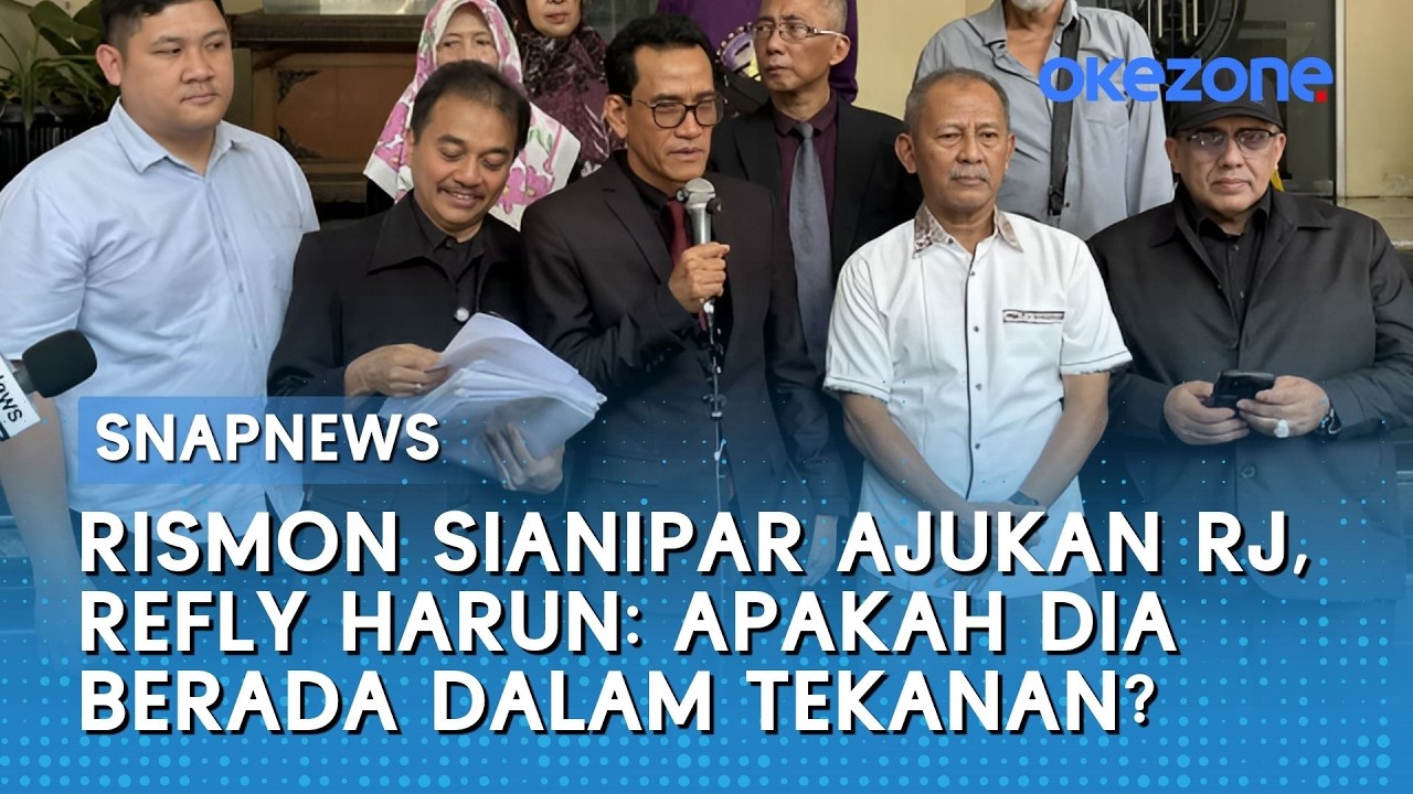 Rismon Sianipar Ajukan Restorative Justice, Refly Harun: Apakah Dia Berada dalam Tekanan?
